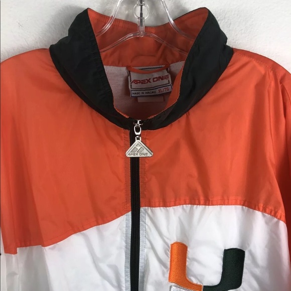 Miami Hurricanes The U Apex One Vintage Jacket - Picture 2 of 12